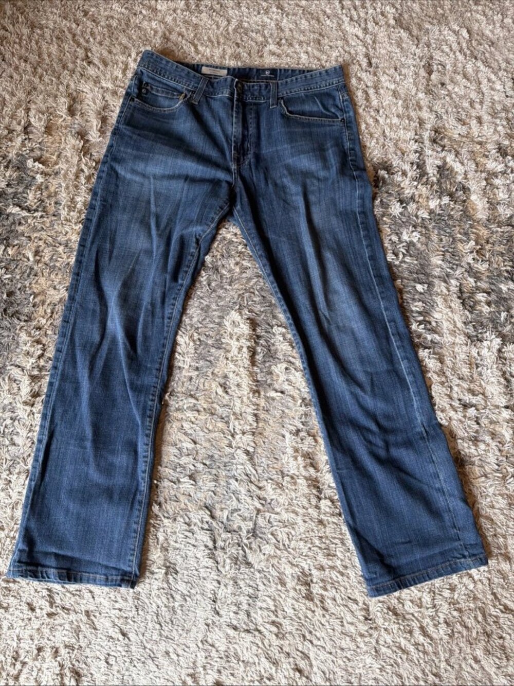 Adriano Goldschmied AG The Protege Straight Leg Blue Jeans Men’s 33x34